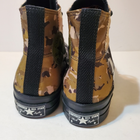 Converse Chuck Taylor All Star 70 Hi Patchwork Blocked Camo Black W8.5 M… - Picture 6 of 15